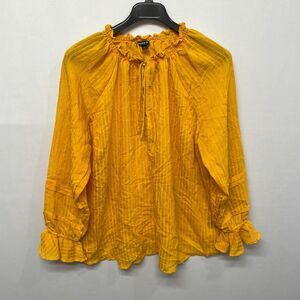 NWT Torrid Women Long Sleeve Blouse Top Shirt Size 2 2X Rayon Blend M245 -30